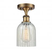 Innovations Lighting 516-1C-BB-G2511 - Caledonia - 1 Light - 5 inch - Brushed Brass - Semi-Flush Mount