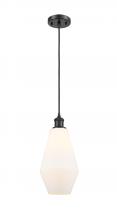 Innovations Lighting 516-1P-BK-G651-7 - Cindyrella - 1 Light - 7 inch - Matte Black - Cord hung - Mini Pendant