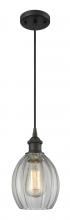 Innovations Lighting 516-1P-OB-G82 - Eaton - 1 Light - 6 inch - Oil Rubbed Bronze - Cord hung - Mini Pendant