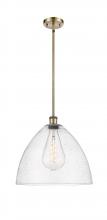 Innovations Lighting 516-1S-AB-GBD-164 - Bristol - 1 Light - 16 inch - Antique Brass - Pendant