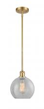 Innovations Lighting 516-1S-SG-G125 - Athens - 1 Light - 8 inch - Satin Gold - Mini Pendant