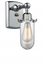 Innovations Lighting 516-1W-PC-232-CL - Kingsbury - 1 Light - 4 inch - Polished Chrome - Sconce