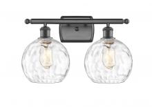 Innovations Lighting 516-2W-OB-G1215-8 - Athens Water Glass - 2 Light - 18 inch - Oil Rubbed Bronze - Bath Vanity Light