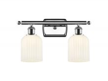 Innovations Lighting 516-2W-PC-G559-5GWH - Bridal Veil - 2 Light - 15 inch - Polished Chrome - Bath Vanity Light