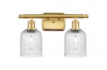 Innovations Lighting 516-2W-SG-G559-5SDY - Bridal Veil - 2 Light - 15 inch - Satin Gold - Bath Vanity Light