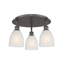 Innovations Lighting 516-3C-OB-G441 - Brookfield - 3 Light - 18 inch - Oil Rubbed Bronze - Flush Mount