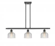 Innovations Lighting 516-3I-OB-G412 - Dayton - 3 Light - 36 inch - Oil Rubbed Bronze - Cord hung - Island Light