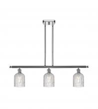 Innovations Lighting 516-3I-PC-G559-5CL - Bridal Veil - 3 Light - 36 inch - Polished Chrome - Cord hung - Island Light