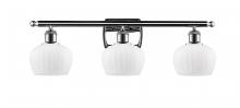 Innovations Lighting 516-3W-PC-G91 - Fenton - 3 Light - 27 inch - Polished Chrome - Bath Vanity Light