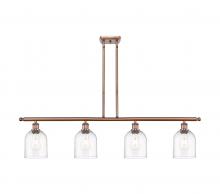 Innovations Lighting 516-4I-AC-G558-6CL - Bella - 4 Light - 48 inch - Antique Copper - Cord hung - Island Light