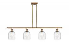 Innovations Lighting 516-4I-BB-G558-6SDY - Bella - 4 Light - 48 inch - Brushed Brass - Cord hung - Island Light