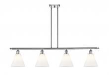 Innovations Lighting 516-4I-PC-GBC-81 - Berkshire - 4 Light - 48 inch - Polished Chrome - Cord hung - Island Light