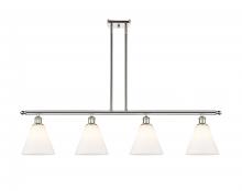 Innovations Lighting 516-4I-PN-GBC-81 - Berkshire - 4 Light - 48 inch - Polished Nickel - Cord hung - Island Light