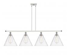 Innovations Lighting 516-4I-WPC-GBC-122 - Berkshire - 4 Light - 50 inch - White Polished Chrome - Cord hung - Island Light