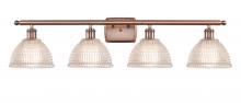 Innovations Lighting 516-4W-AC-G422 - Arietta - 4 Light - 38 inch - Antique Copper - Bath Vanity Light