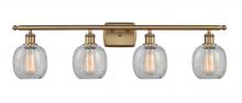 Innovations Lighting 516-4W-BB-G105 - Belfast - 4 Light - 36 inch - Brushed Brass - Bath Vanity Light