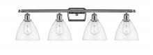 Innovations Lighting 516-4W-PC-GBD-752 - Bristol - 4 Light - 38 inch - Polished Chrome - Bath Vanity Light