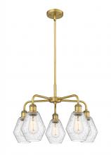 Innovations Lighting 516-5CR-BB-G654-6 - Cindyrella - 5 Light - 24 inch - Brushed Brass - Chandelier