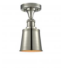 Innovations Lighting 517-1CH-PN-M9 - Addison - 1 Light - 5 inch - Polished Nickel - Semi-Flush Mount