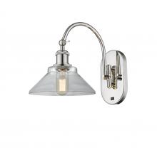 Innovations Lighting 518-1W-PN-G132 - Orwell - 1 Light - 8 inch - Polished Nickel - Sconce