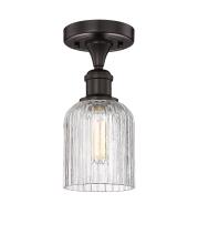 Innovations Lighting 616-1F-OB-G559-5CL - Bridal Veil - 1 Light - 5 inch - Oil Rubbed Bronze - Semi-Flush Mount