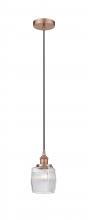 Innovations Lighting 616-1PH-AC-G302 - Colton - 1 Light - 6 inch - Antique Copper - Cord hung - Mini Pendant