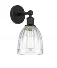 Innovations Lighting 616-1W-BK-G442 - Brookfield - 1 Light - 6 inch - Matte Black - Sconce