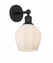 Innovations Lighting 616-1W-BK-G461-6 - Norfolk - 1 Light - 6 inch - Matte Black - Sconce