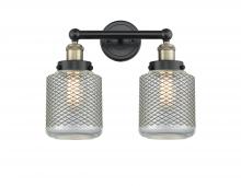 Innovations Lighting 616-2W-BAB-G262 - Stanton - 2 Light - 15 inch - Black Antique Brass - Bath Vanity Light