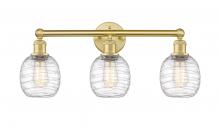 Innovations Lighting 616-3W-SG-G1013 - Belfast - 3 Light - 24 inch - Satin Gold - Bath Vanity Light