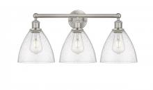 Innovations Lighting 616-3W-SN-GBD-754 - Bristol - 3 Light - 26 inch - Brushed Satin Nickel - Bath Vanity Light