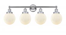 Innovations Lighting 616-4W-PC-G201-6 - Beacon - 4 Light - 33 inch - Polished Chrome - Bath Vanity Light