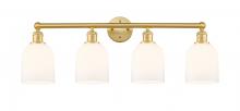 Innovations Lighting 616-4W-SG-G558-6GWH - Bella - 4 Light - 33 inch - Satin Gold - Bath Vanity Light