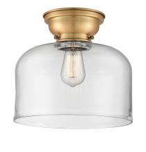 Innovations Lighting 623-1F-BB-G72-L - Bell - 1 Light - 12 inch - Brushed Brass - Flush Mount