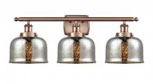 Innovations Lighting 916-3W-AC-G78 - Bell - 3 Light - 28 inch - Antique Copper - Bath Vanity Light