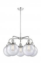 Innovations Lighting 916-5CR-PC-G204-8 - Beacon - 5 Light - 27 inch - Polished Chrome - Chandelier