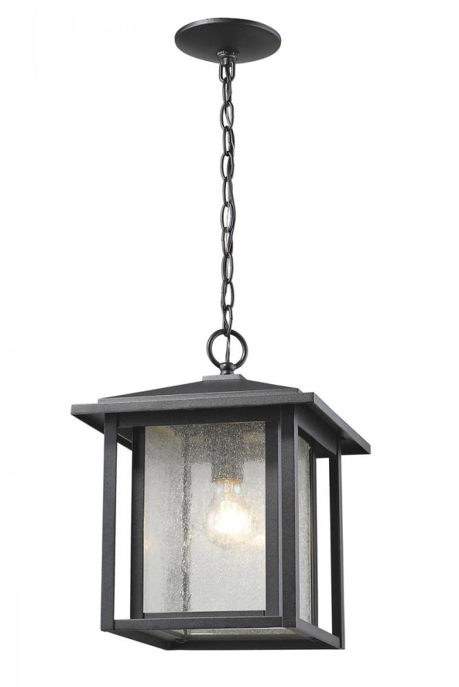 1 Light Outdoor Chain Mount Ceiling Fixture