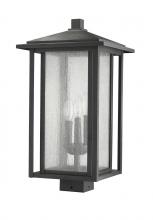 Z-Lite 554PHXLS-BK - 3 Light Outdoor Post Mount Fixture