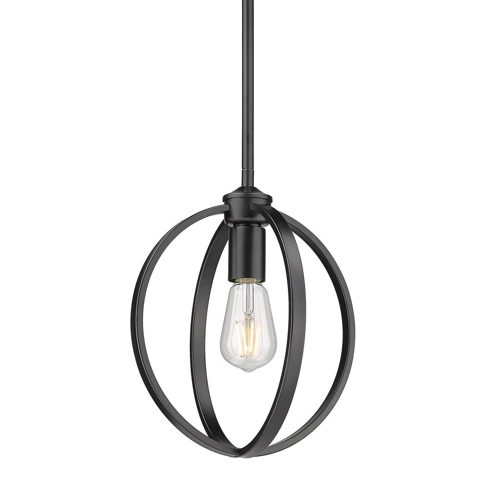 Colson BLK Mini Pendant in Matte Black