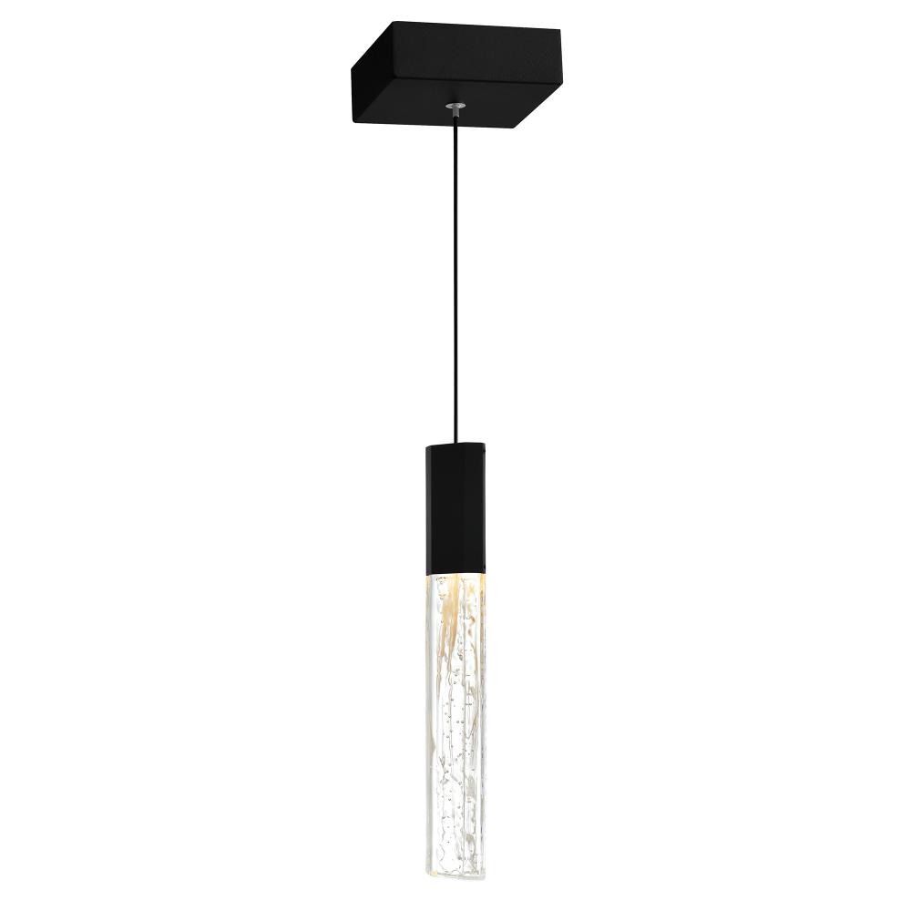 Greta Integrated LED Black Mini Pendant