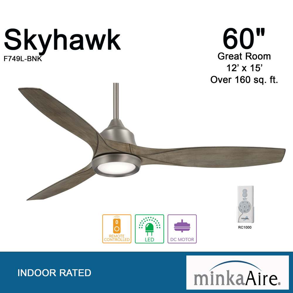 Skyhawk - LED 60" Ceiling Fan