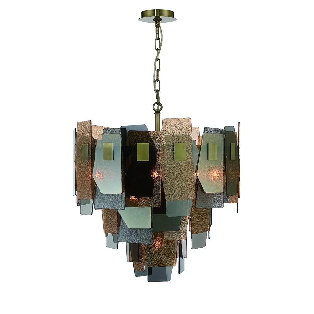 Cocolina 10LT Light Chandelier in Bronze