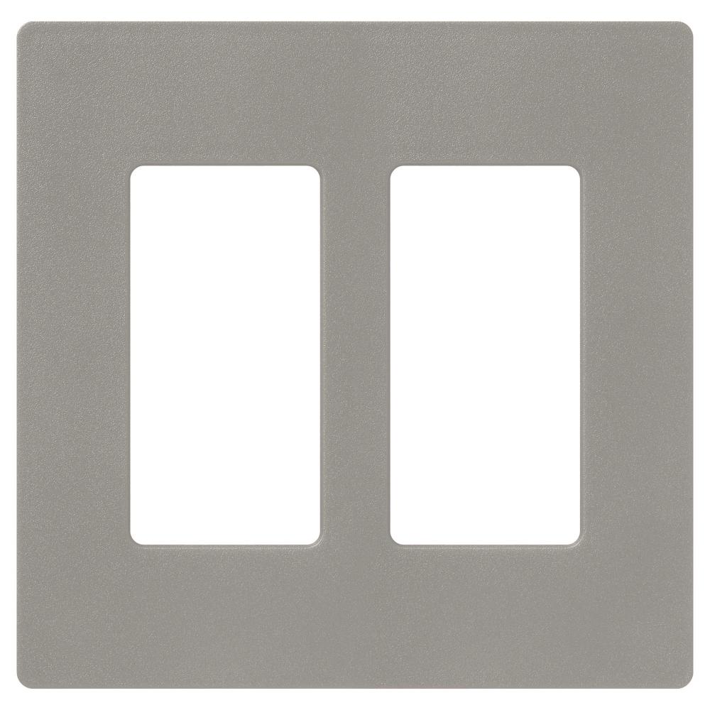 SATIN WALLPLATE 2G CS