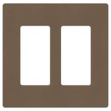 Lutron Electronics SC-2-EP - SATIN WALLPLATE 2G EP