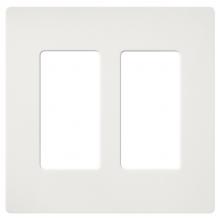 Lutron Electronics SC-2-RW - SATIN WALLPLATE 2G RW