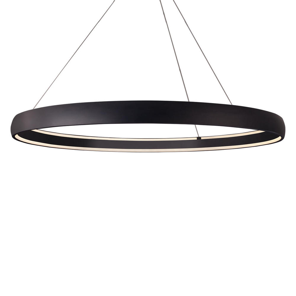 Halo 72-in Black LED Pendant