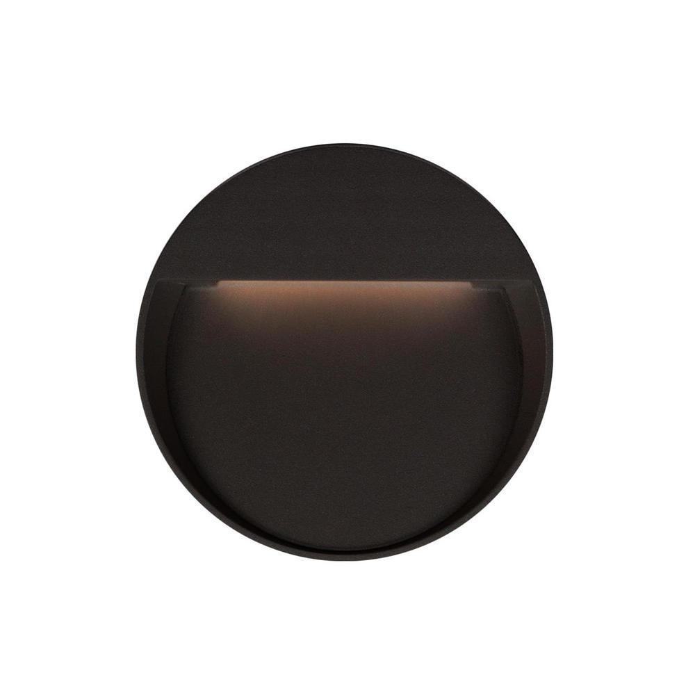 Mesa Black LED Exterior Wall/Step Lights