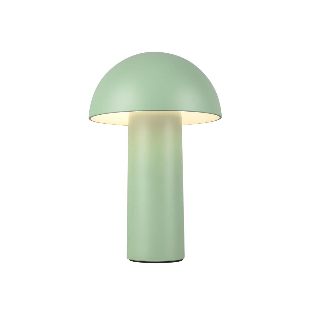 Setas 6-in Sage Green LED Table Lamp