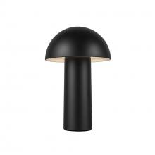 Kuzco Lighting Inc TL65210-BK - Setas 6-in Black LED Table Lamp