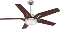 Casablanca Fan Company 59198 - Casablanca 56 inch Correne Brushed Nickel Ceiling Fan with LED Light Kit and Handheld Remote